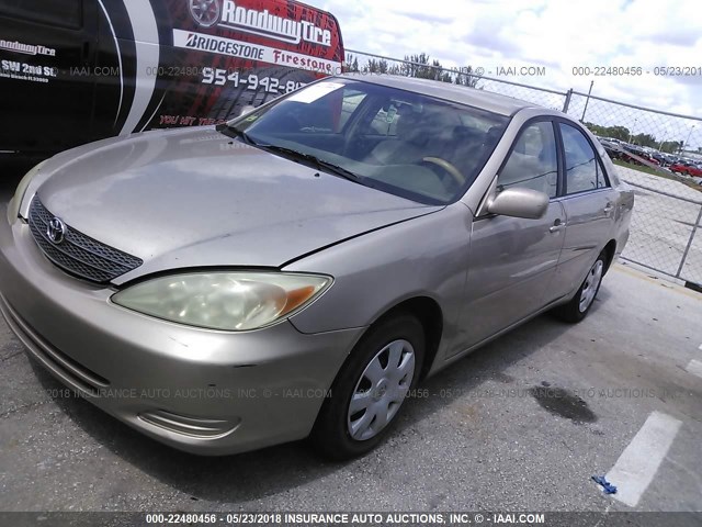4T1BE32K84U799420 - 2004 TOYOTA CAMRY LE/XLE/SE 金色 照片 2