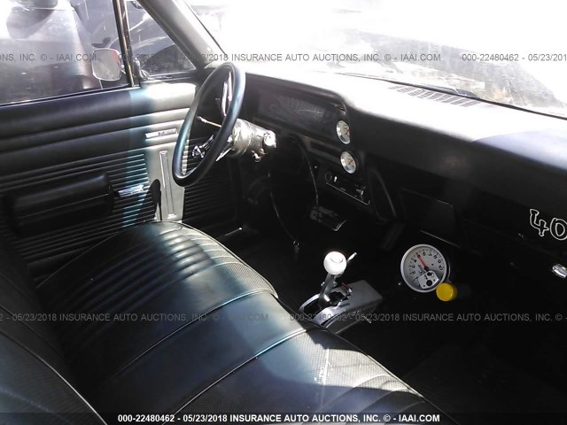 1X27H2W400828 - 1972 CHEVROLET NOVA GRAY photo 5