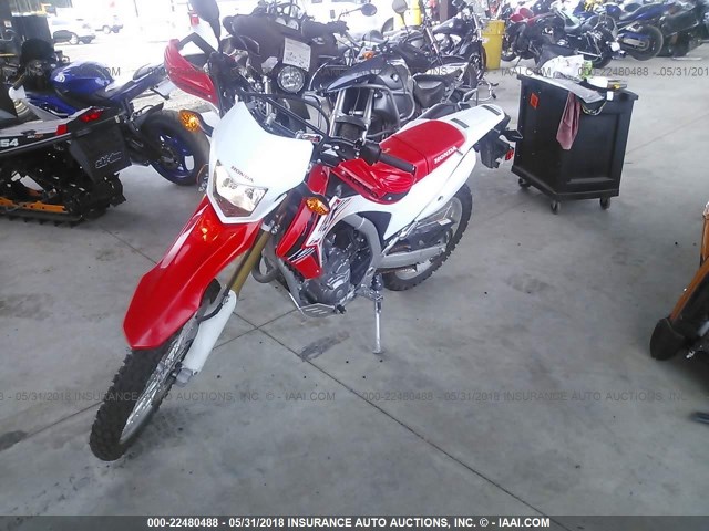 MLHMD3812F5203016 - 2015 HONDA CRF250 L WHITE photo 2