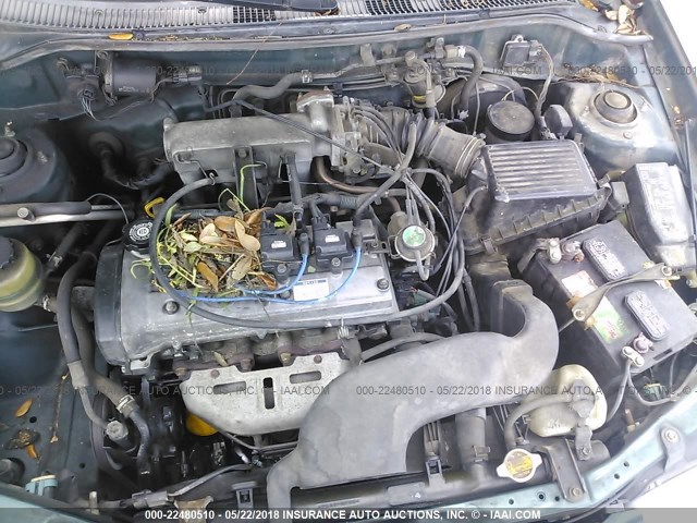 JT2AC52L1T0136151 - 1996 TOYOTA TERCEL STD/DX GREEN photo 10