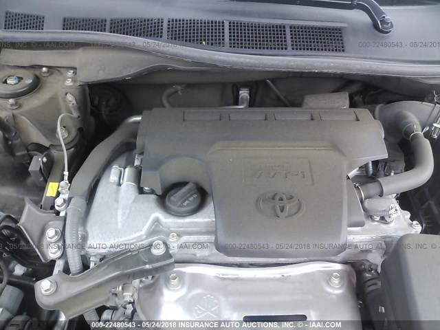4T1BF1FK2FU039904 - 2015 TOYOTA CAMRY LE/XLE/SE/XSE BLACK photo 10