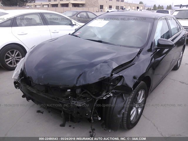 4T1BF1FK2FU039904 - 2015 TOYOTA CAMRY LE/XLE/SE/XSE BLACK photo 2