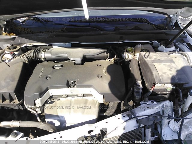 1G11B5SA0DF141163 - 2013 CHEVROLET MALIBU LS WHITE photo 10