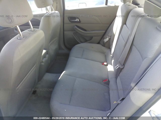 1G11B5SA0DF141163 - 2013 CHEVROLET MALIBU LS WHITE photo 8