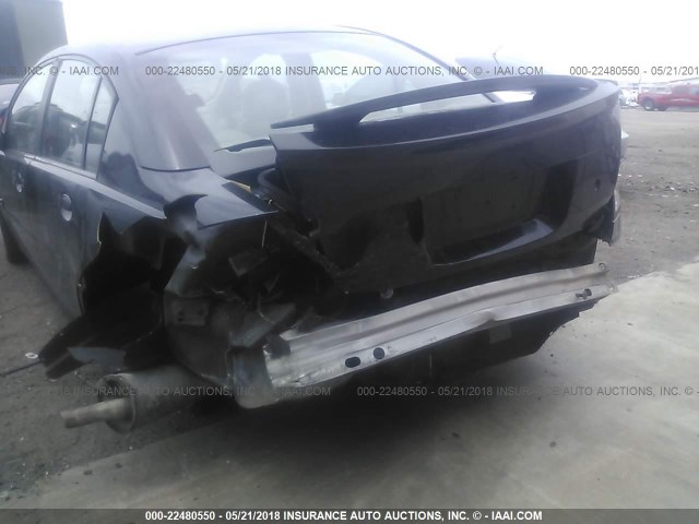 1G8AL54F44Z104204 - 2004 SATURN ION LEVEL 3 BLACK photo 6