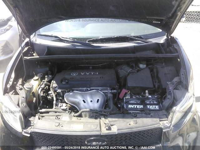 JTLKE50E691091788 - 2009 TOYOTA SCION XB შავი ფოტო 10