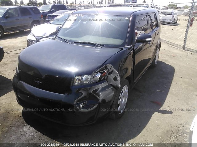 JTLKE50E691091788 - 2009 TOYOTA SCION XB შავი ფოტო 2