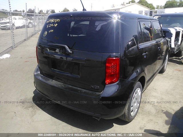 JTLKE50E691091788 - 2009 TOYOTA SCION XB შავი ფოტო 4