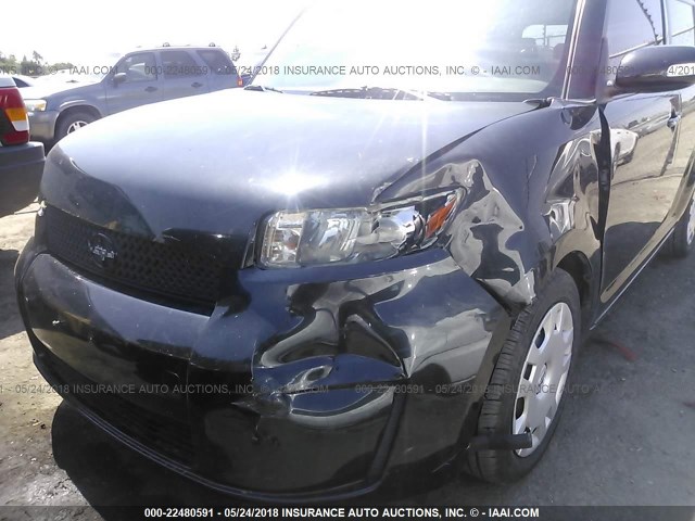 JTLKE50E691091788 - 2009 TOYOTA SCION XB შავი ფოტო 6