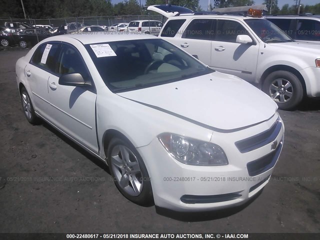 1G1ZA5E1XBF329297 - 2011 CHEVROLET MALIBU LS თეთრი ფოტო 1
