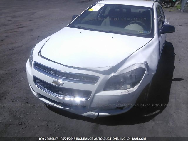 1G1ZA5E1XBF329297 - 2011 CHEVROLET MALIBU LS თეთრი ფოტო 6