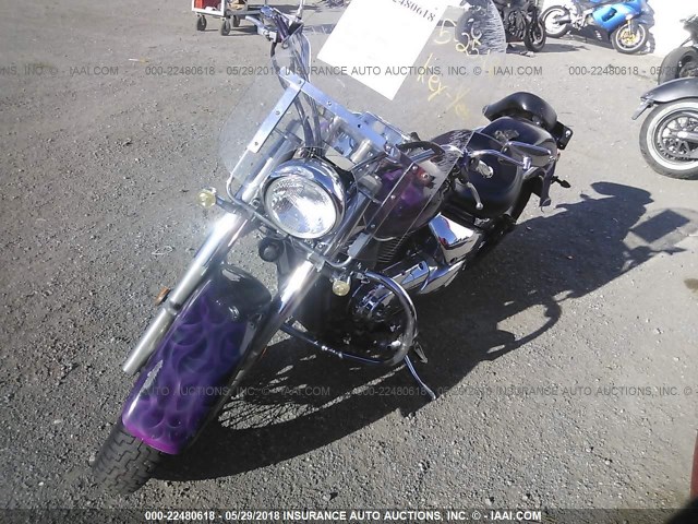 JS1VS54A612104945 - 2001 SUZUKI VL800 PURPLE photo 2