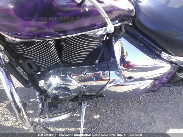 JS1VS54A612104945 - 2001 SUZUKI VL800 PURPLE photo 9