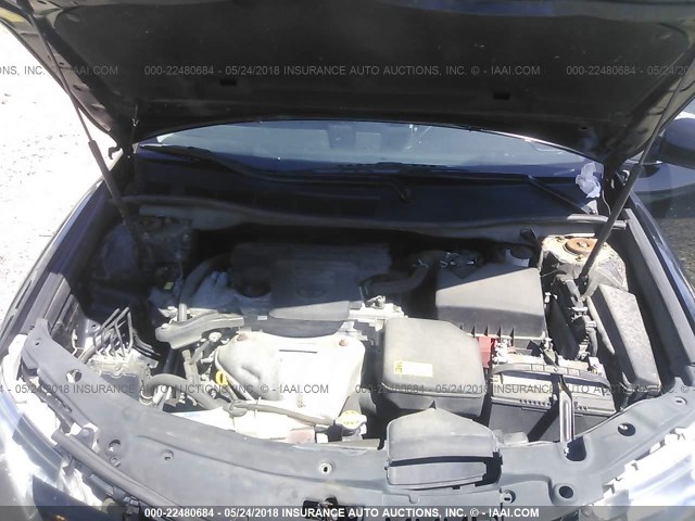 4T1BF1FK3CU159447 - 2012 TOYOTA CAMRY SE/LE/XLE 黑色 照片 10