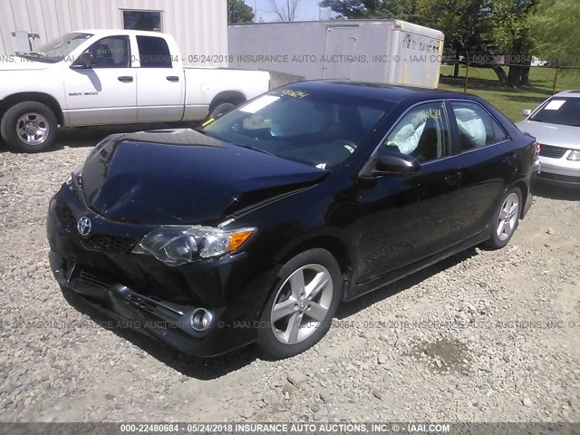 4T1BF1FK3CU159447 - 2012 TOYOTA CAMRY SE/LE/XLE 黑色 照片 2