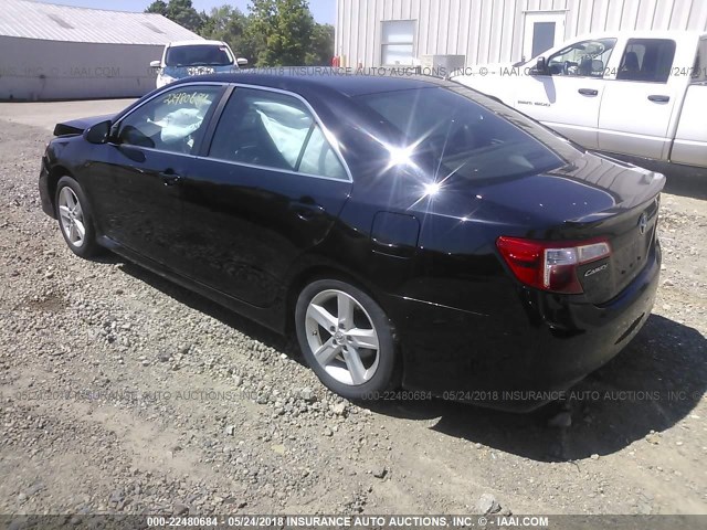 4T1BF1FK3CU159447 - 2012 TOYOTA CAMRY SE/LE/XLE 黑色 照片 3