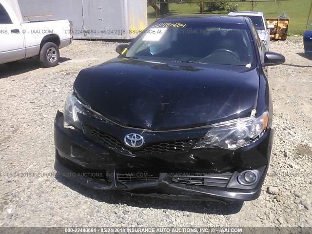 4T1BF1FK3CU159447 - 2012 TOYOTA CAMRY SE/LE/XLE 黑色 照片 6