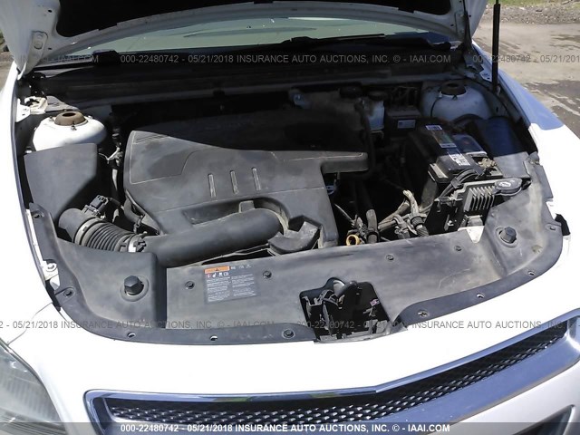 1G1ZA5E04AF232604 - 2010 CHEVROLET MALIBU LS 白色 照片 10