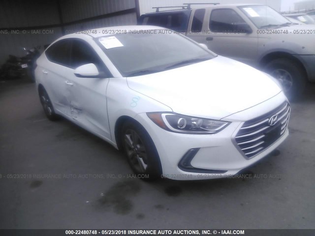 5NPD84LF5HH047539 - 2017 HYUNDAI ELANTRA SE/VALUE/LIMITED WHITE photo 1