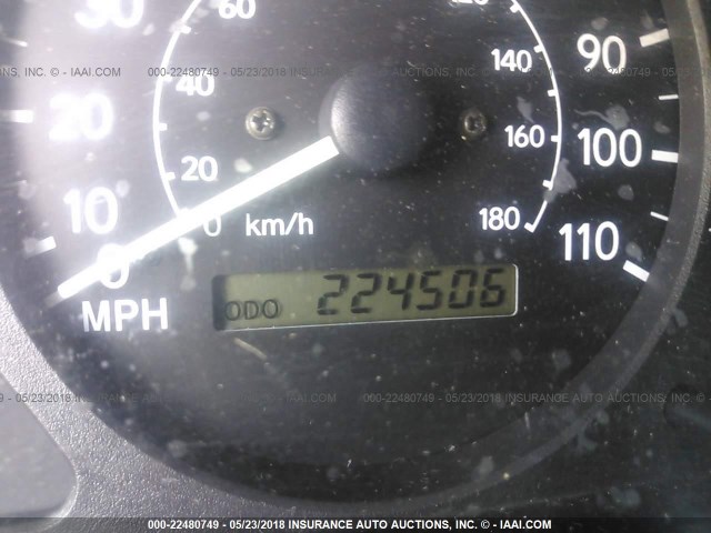 1NXBR12E5YZ375816 - 2000 TOYOTA COROLLA VE/CE/LE 银色 照片 7