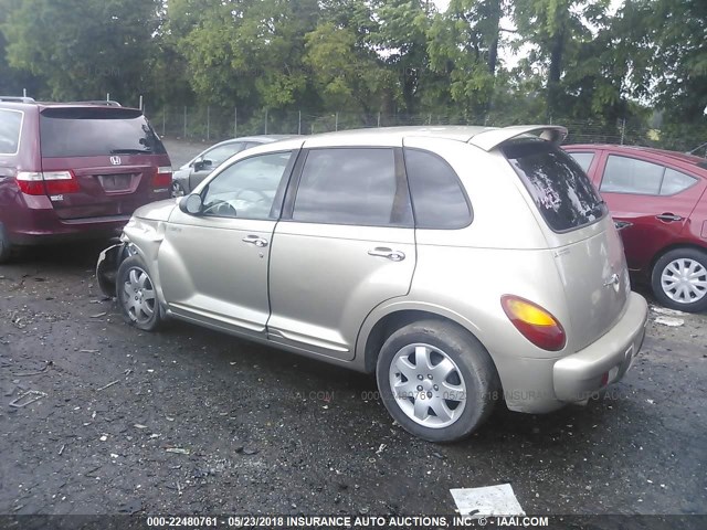 3C4FY48B54T226124 - 2004 CHRYSLER PT CRUISER GOLD photo 3