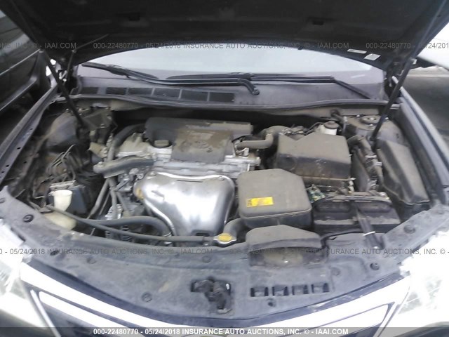4T1BF1FK2EU306361 - 2014 TOYOTA CAMRY L/SE/LE/XLE 黑色 照片 10