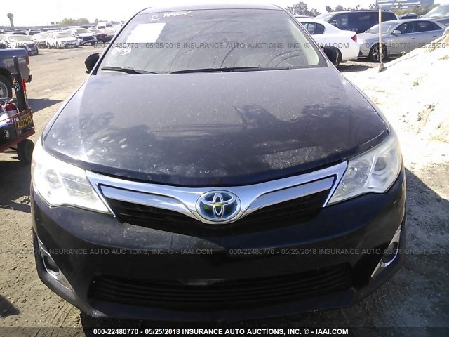 4T1BF1FK2EU306361 - 2014 TOYOTA CAMRY L/SE/LE/XLE 黑色 照片 6