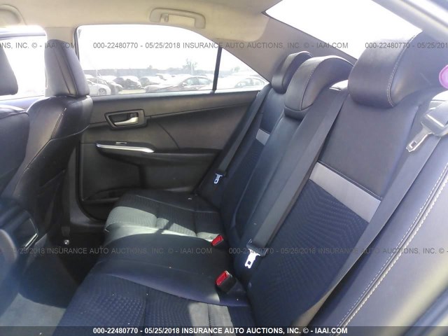 4T1BF1FK2EU306361 - 2014 TOYOTA CAMRY L/SE/LE/XLE 黑色 照片 8