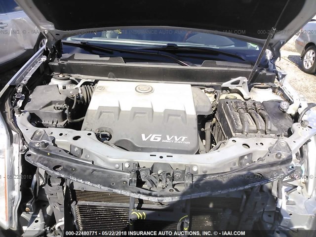 3GYFNBEY1AS582068 - 2010 CADILLAC SRX PERFORMANCE COLLECTION Күміс фото 10