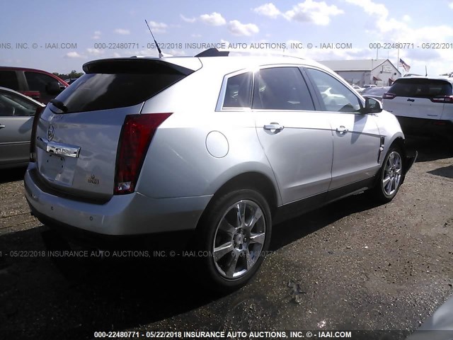 3GYFNBEY1AS582068 - 2010 CADILLAC SRX PERFORMANCE COLLECTION SILVER photo 4