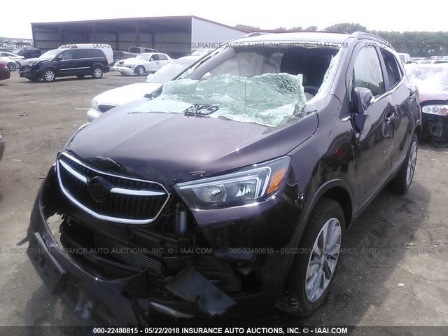 KL4CJESB5JB630408 - 2018 BUICK ENCORE PREFERRED Күлгін фото 6