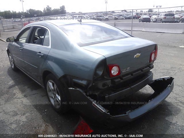 1G1ZH57BX94230633 - 2009 CHEVROLET MALIBU 1LT 绿色 照片 3