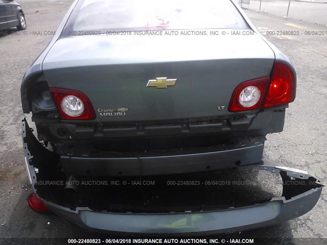 1G1ZH57BX94230633 - 2009 CHEVROLET MALIBU 1LT 绿色 照片 6