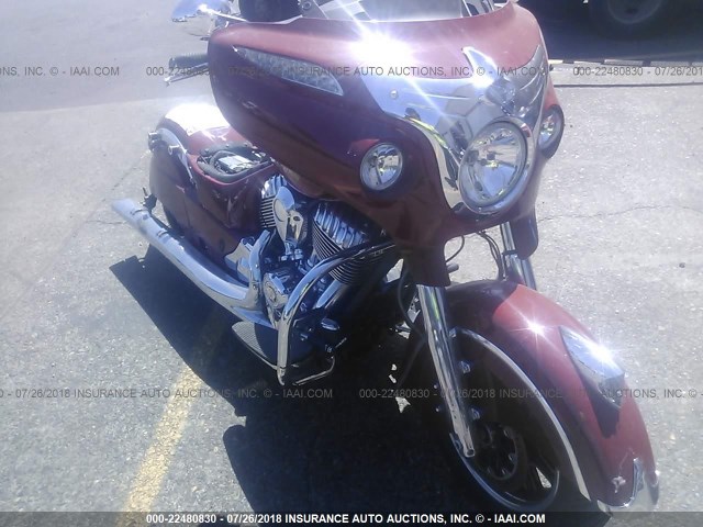 56KTCAAA3E3312735 - 2014 INDIAN MOTORCYCLE CO. CHIEFTAIN RED photo 1