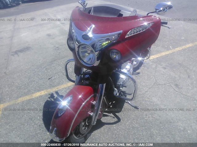 56KTCAAA3E3312735 - 2014 INDIAN MOTORCYCLE CO. CHIEFTAIN RED photo 2