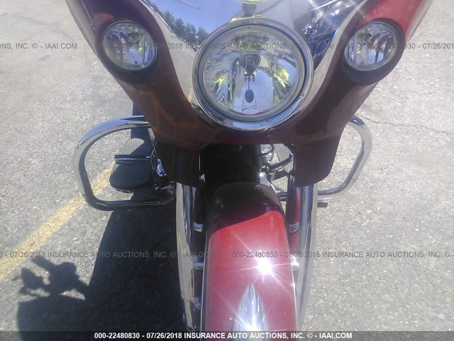 56KTCAAA3E3312735 - 2014 INDIAN MOTORCYCLE CO. CHIEFTAIN RED photo 5