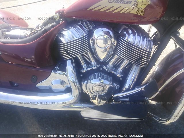 56KTCAAA3E3312735 - 2014 INDIAN MOTORCYCLE CO. CHIEFTAIN RED photo 7