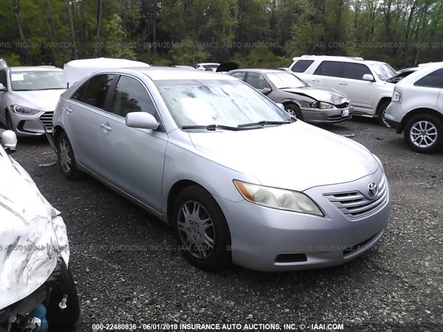 4T1BE46K28U214367 - 2008 TOYOTA CAMRY CE/LE/XLE/SE SILVER photo 1
