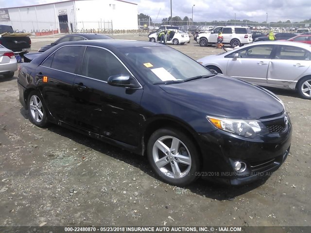 4T1BF1FK4DU275192 - 2013 TOYOTA CAMRY L/SE/LE/XLE 深蓝色 照片 1