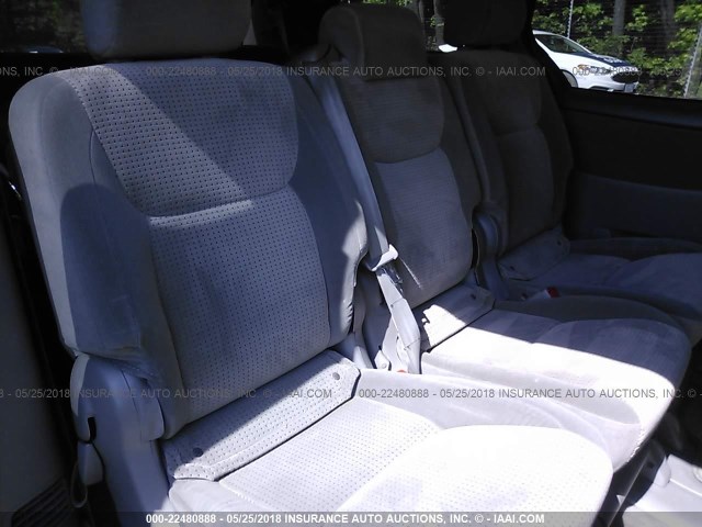 5TDZA23C56S554128 - 2006 TOYOTA SIENNA CE/LE GRAY photo 8