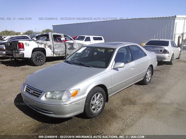 4T1BG28KX1U065238 - 2001 TOYOTA CAMRY CE/LE/XLE 银色 照片 2