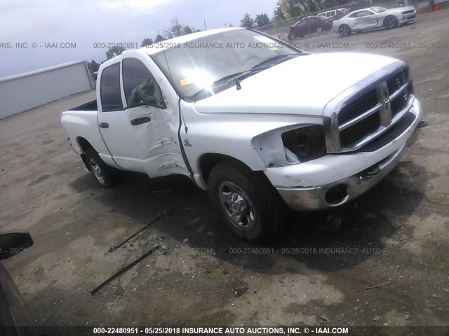 3D7KR28C86G289356 - 2006 DODGE RAM 2500 ST/SLT 白色 照片 1