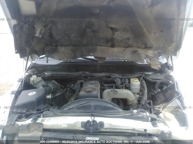 3D7KR28C86G289356 - 2006 DODGE RAM 2500 ST/SLT 白色 照片 10