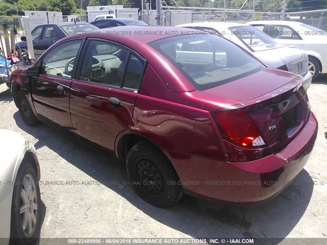 1G8AG52F65Z167734 - 2005 SATURN ION LEVEL 1 MAROON photo 3