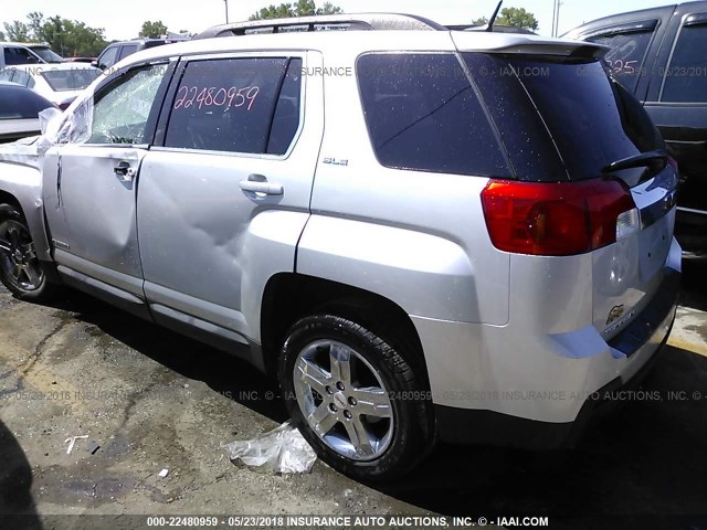 2GKFLTE55C6143680 - 2012 GMC TERRAIN SLE SILVER photo 3