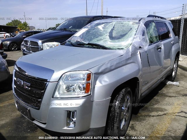 2GKFLTE55C6143680 - 2012 GMC TERRAIN SLE SILVER photo 6