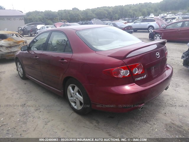 1YVFP80C535M36861 - 2003 MAZDA 6 I Rot Foto 3
