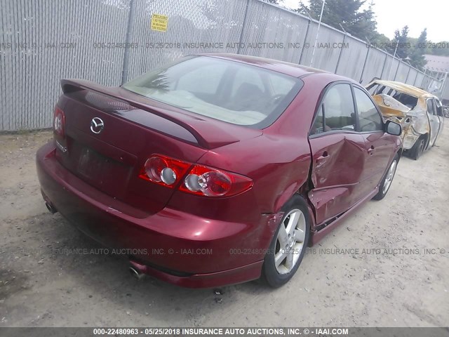 1YVFP80C535M36861 - 2003 MAZDA 6 I Rot Foto 4