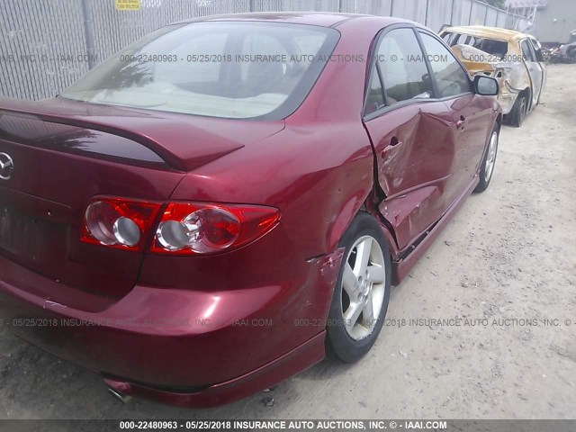 1YVFP80C535M36861 - 2003 MAZDA 6 I Rot Foto 6