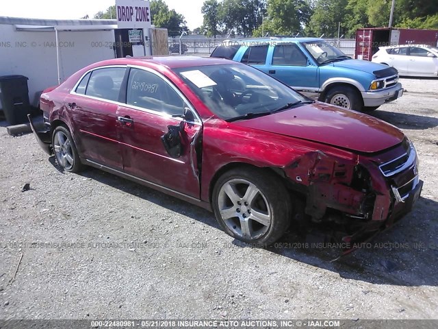 1G1ZC5E03CF288207 - 2012 CHEVROLET MALIBU 1LT 栗色 照片 1